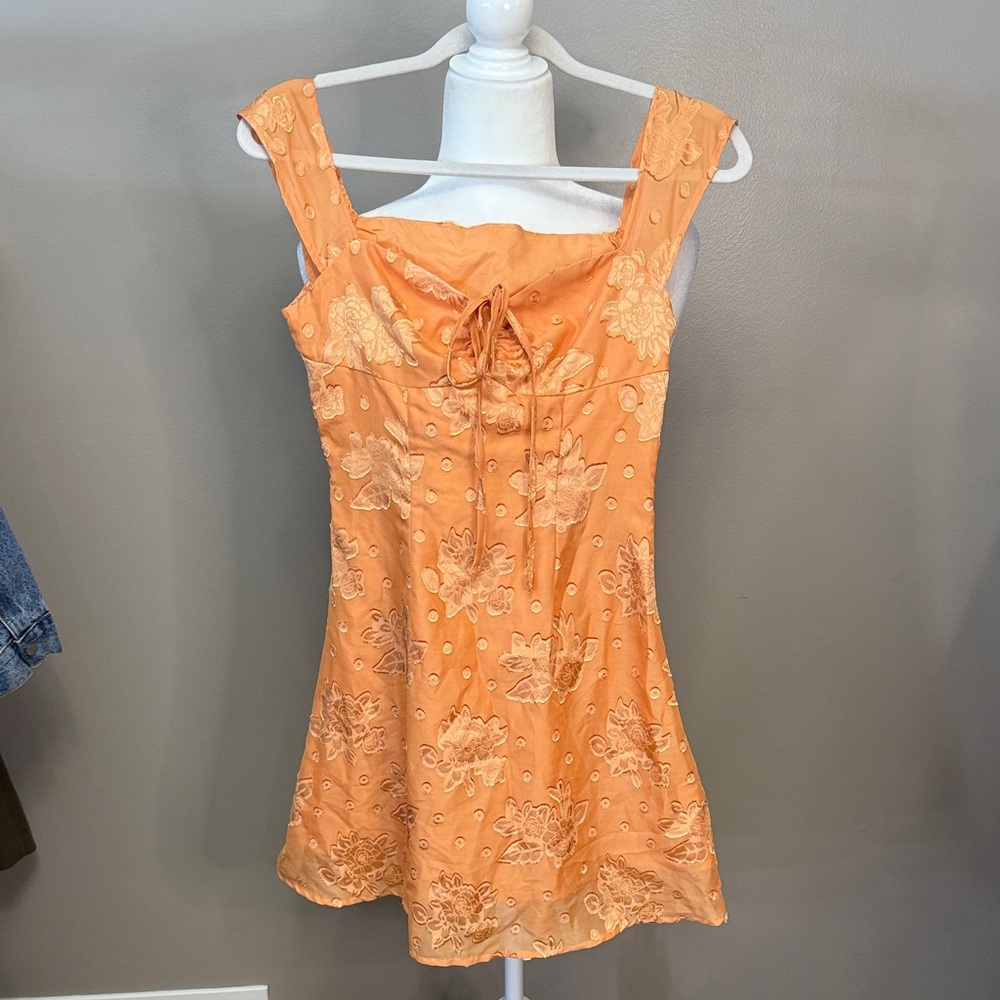 Cider Orange Dress